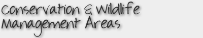 Conservation & Wildlife Management Areas