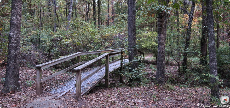 Hiking at Lake Catherine SP