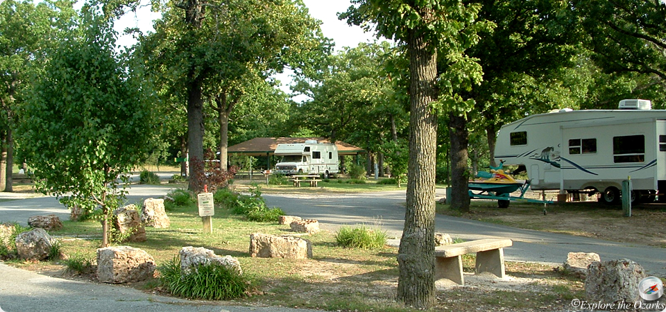 Camping at Cherokee SP